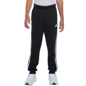 NWT Youth Boys Adidas Jogger Black/White‎ Stripe, Medium